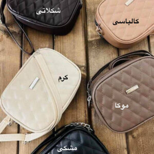 کیف اسپرت زنانه ، کیف چرم گلدوزی شده