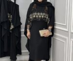 پیراهن رویه دار جنس ابروبادی ، پیراهن زنانه