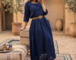 کراپ سارافون زنانه ، رویه سارافون جنس شانتون صوفیا - تصویر 4
