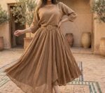 کراپ سارافون زنانه ، رویه سارافون جنس شانتون صوفیا - تصویر 2