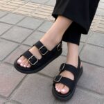 صندل لژ دار جنس سوییت خارجی ، صندل زنانه ، صندل لژ دار