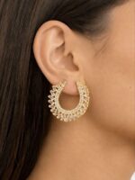 گوشواره جواهری مجلسی ، گوشواره استیل مجلسی - تصویر 2