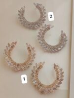 گوشواره جواهری مجلسی ، گوشواره استیل مجلسی - تصویر 3