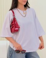 تیشرت باکسی ساده ، تیشرت باکسی ترند ، تیشرت باکسی بیسیک - تصویر 6