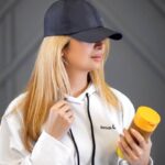 کلاه نقاب دار شمعی نایکی سفید و مشکی ، کلاه نقاب دار نایک