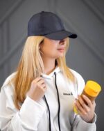 کلاه نقاب دار شمعی نایکی سفید و مشکی ، کلاه نقاب دار نایک