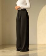 شلوار بگ مازراتی درجه یک ، شلوار بگ مازراتی زنانه ، شلوار بگ پارچه ای - تصویر 2