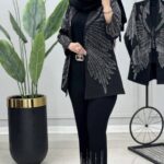ست کت و شلوار مجلسی جنس مازراتی گرم بالا ، ست کتشلوار زنانه مجلسی