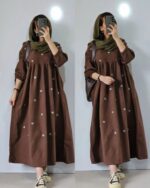 پیراهن زنانه ، پیراهن زنانه جنس لینن ، پیراهن ساحلی زنانه
