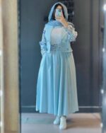 ست زنانه ، ست کت دامن زنانه ، ست بیرونی زنانه ، ست دو تیکه زنانه