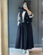 ست زنانه ، ست کت دامن زنانه ، ست بیرونی زنانه ، ست دو تیکه زنانه - تصویر 4