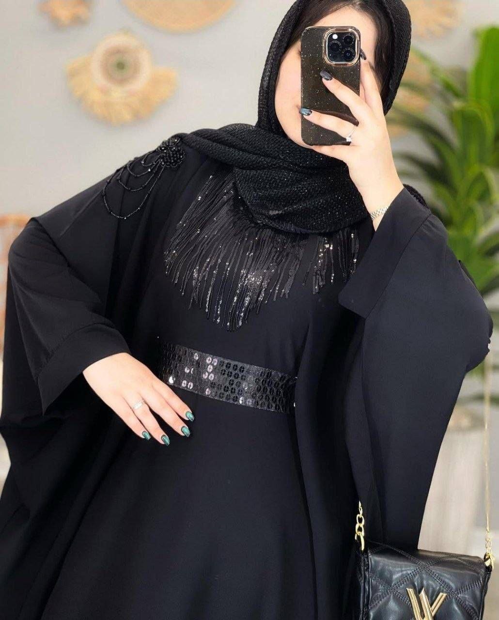IMG_4521 عبا مجلسی ، عبا زنانه ، عبا الیزه ، عبا ، عبایی مجلسی - تصویر 1