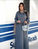 پیراهن زنانه ، پیراهن گلدوزی شانتون ، پیراهن پاپیون زنانه ، پیراهن ترند گلدوزی - تصویر 7