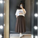 تیشرت دامن زنانه ، ست دو تیکه زنانه ، ست زنانه ، ست بیرونی زنانه ، ست تابستانه ، ست ترند
