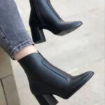 نیمبوت جدید ، نیم بوت زنانه ، نیم بوت پاشنه دار زنانه ، نیمبوت پاشنه دار