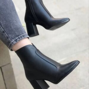 نیمبوت جدید ، نیم بوت زنانه ، نیم بوت پاشنه دار زنانه ، نیمبوت پاشنه دار