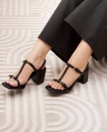صندل پاشنه دار ، صندل زنانه ، صندل دخترانه ، صندل پاشنه بلند ، صندل ترند زنانه - تصویر 2