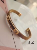 دستبند مردانه لوکس و کارتیر ، دستبند حصیری مردانه ، دستبند رولکس ، دستبند کارتیر - تصویر 5